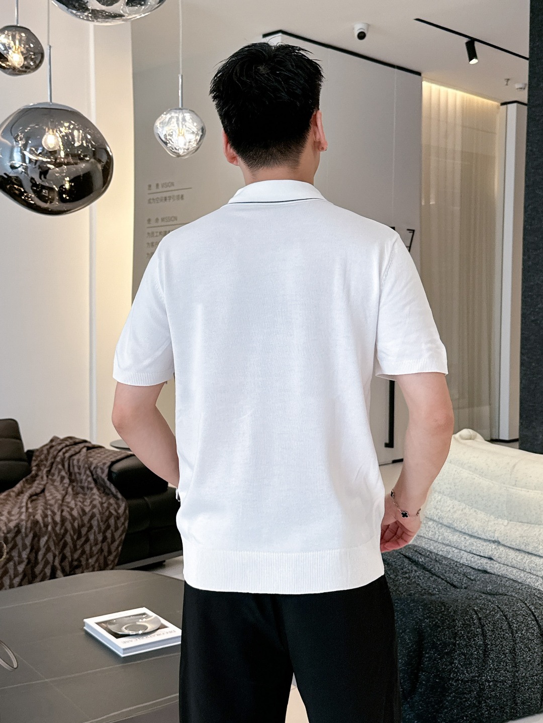 Hermes Men's Short Sleeve Polo Shirt - Stylish, Top Quality Knit Logo Design 3 o 1i5psat6h1da2t4i76qlmi1en61