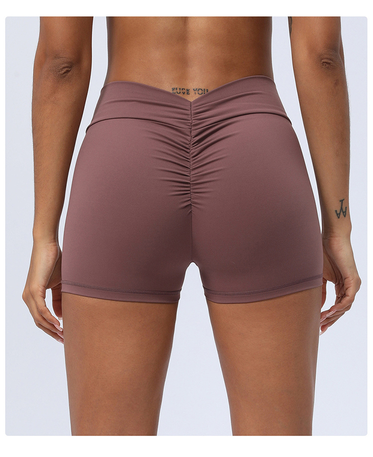 Alo shorts yoga coral