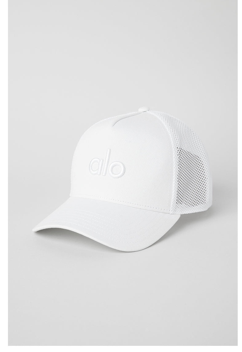 Alo accessories aloyoga baseball cap for men and women outdoor sun protection peaked cap Korean style casual versatile trendy mesh sports