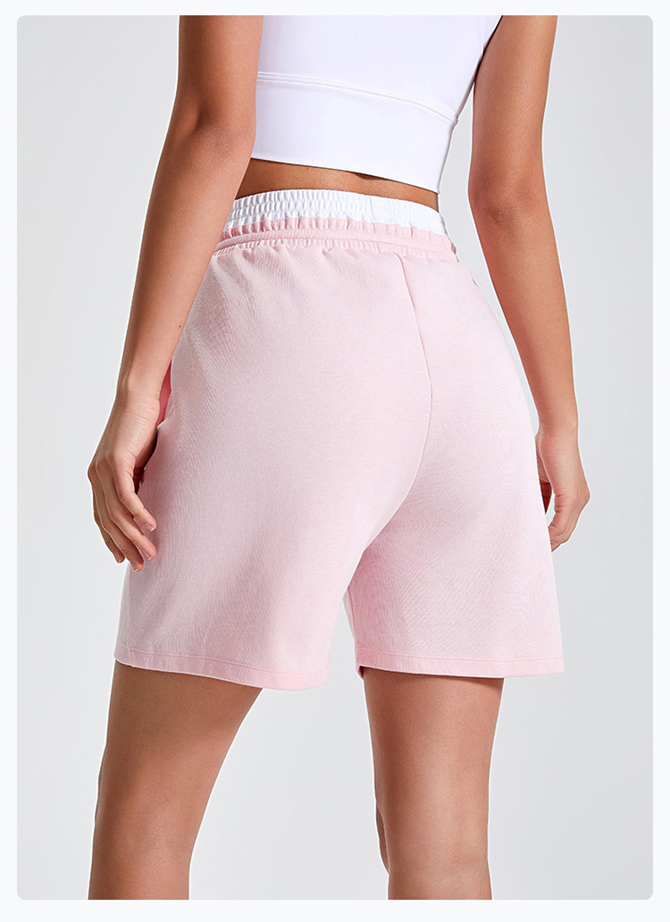 Alo shorts lounge beige and navy
