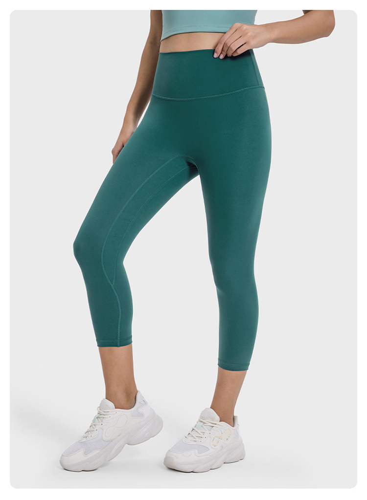 Alo capri yoga blue green pink teal
