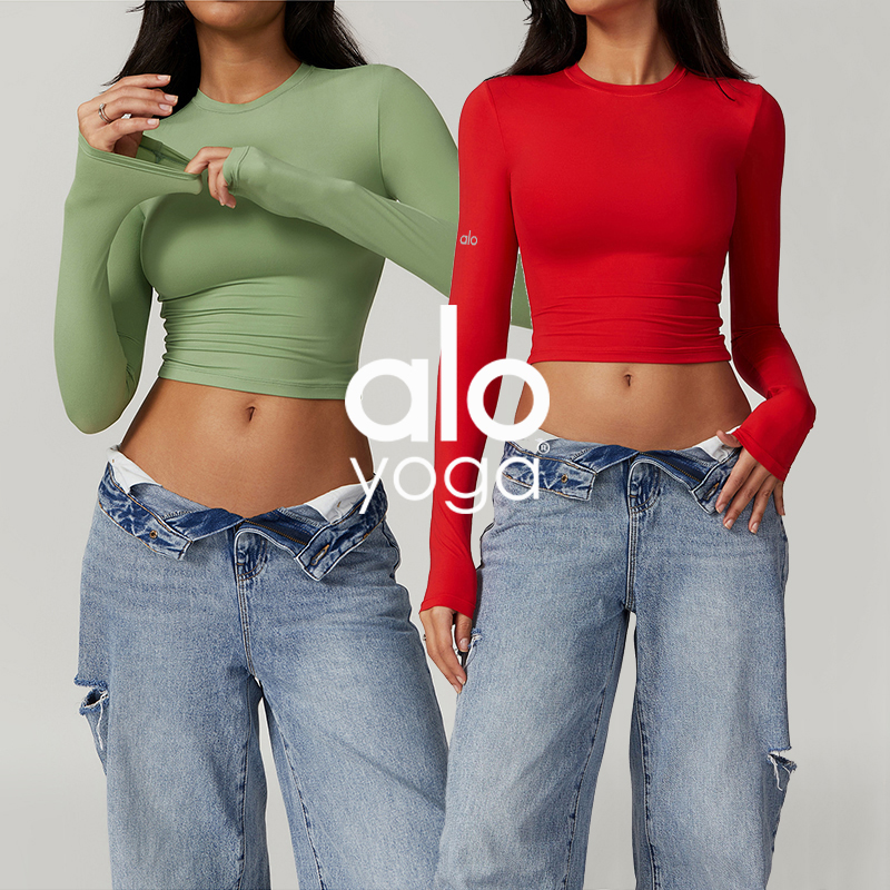 Alo long sleeve everyday multicolor yoga