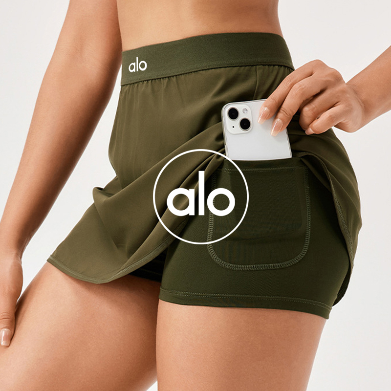 Alo skirt training olive green yoga