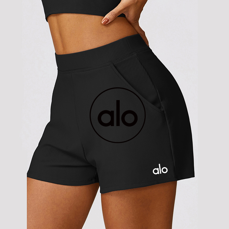 Alo shorts training dark gray