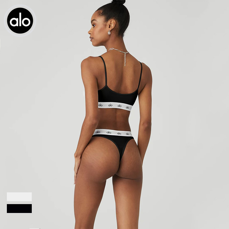 Alo sports bra yoga white