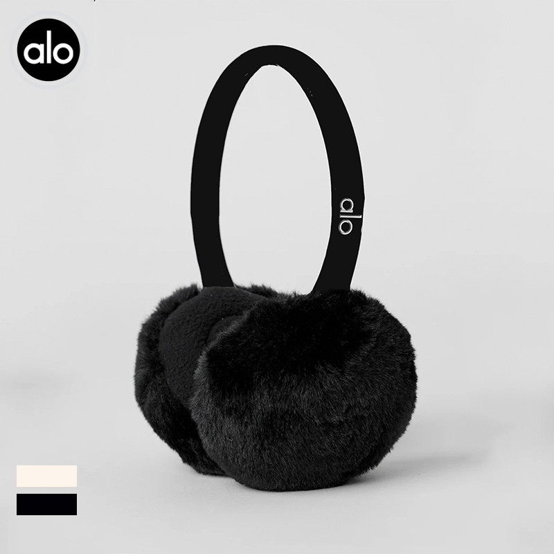 Alo accessories aloyoga winter plush ear-mounted plus velvet anti-cold and warm earmuffs anti-freeze ear warmers
