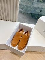 The Row Shoes Loafers Genuine Leather Sheepskin