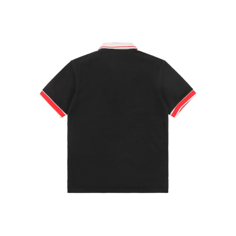 Gucci/古驰 24ss 红绿双G刺绣polo杉短袖