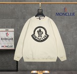 Replica 1:1 High Quality
 Moncler Clothing Sweatshirts Apricot Color Black White Printing Fashion