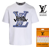 The Best Quality Replica
 Louis Vuitton Clothing T-Shirt Apricot Color Black White Unisex Short Sleeve