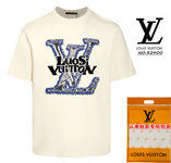 How to start selling replica
 Louis Vuitton AAA+
 Clothing T-Shirt Apricot Color Black White Unisex Short Sleeve