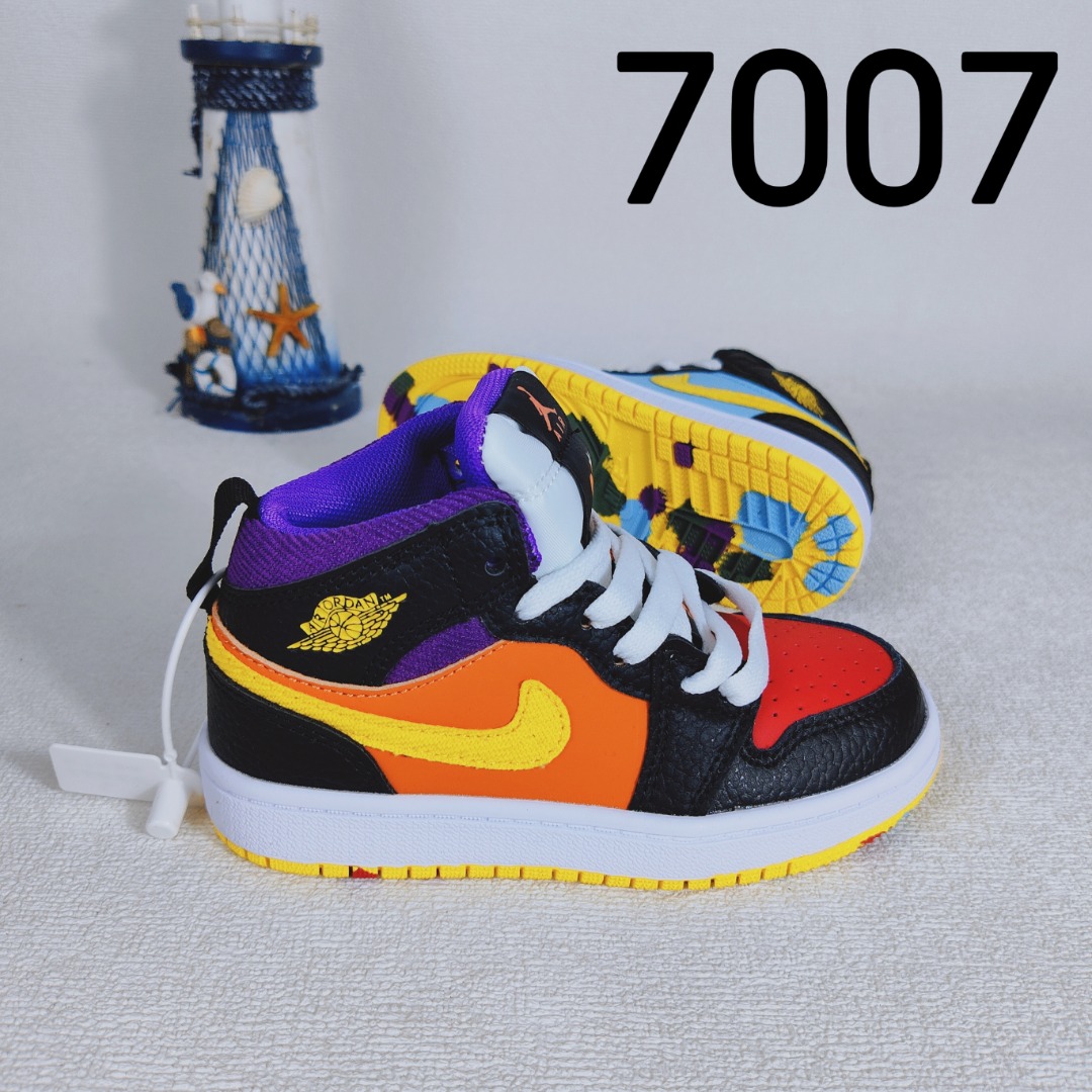 图片[2]-海外专G版乔1童鞋 谁还没有一双a/j啊 AJ1童鞋萌娃 Air Jordan 1 Mid 乔丹一代Aj1高帮潮流文化篮球板鞋 尺码22-39-选品中心