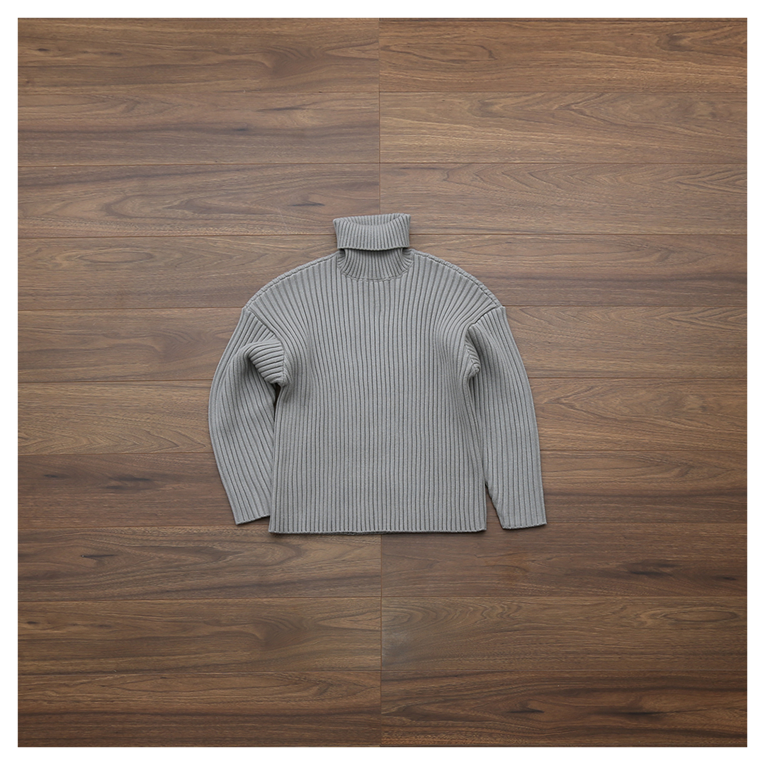 ESSENTIALS Kleidung Strickpullover Sweatshirts Beste Replik
 Grau Stricken Wolle Essential