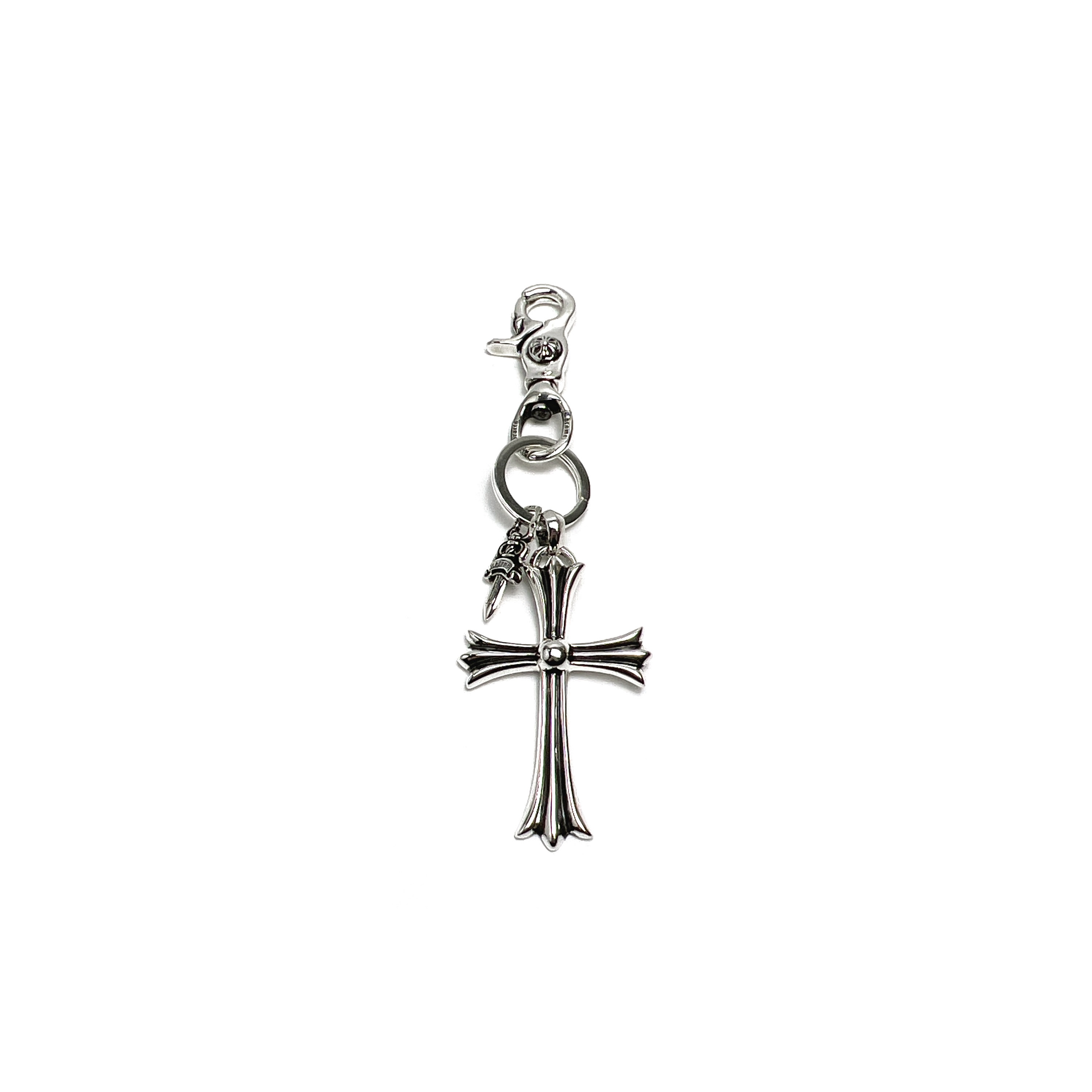 NO:115175,Chrome Hearts Large Water Drop Cross Medium Flat Head Sword Keychain, Jewelry Boutique, Chrome Hearts, Chrome Hearts, Keychain19860909Chrome Hearts克罗心 大号水滴十字架中号平头宝剑钥匙扣,饰品精品,chrome hearts,chrome hearts,keychain,Jewelry