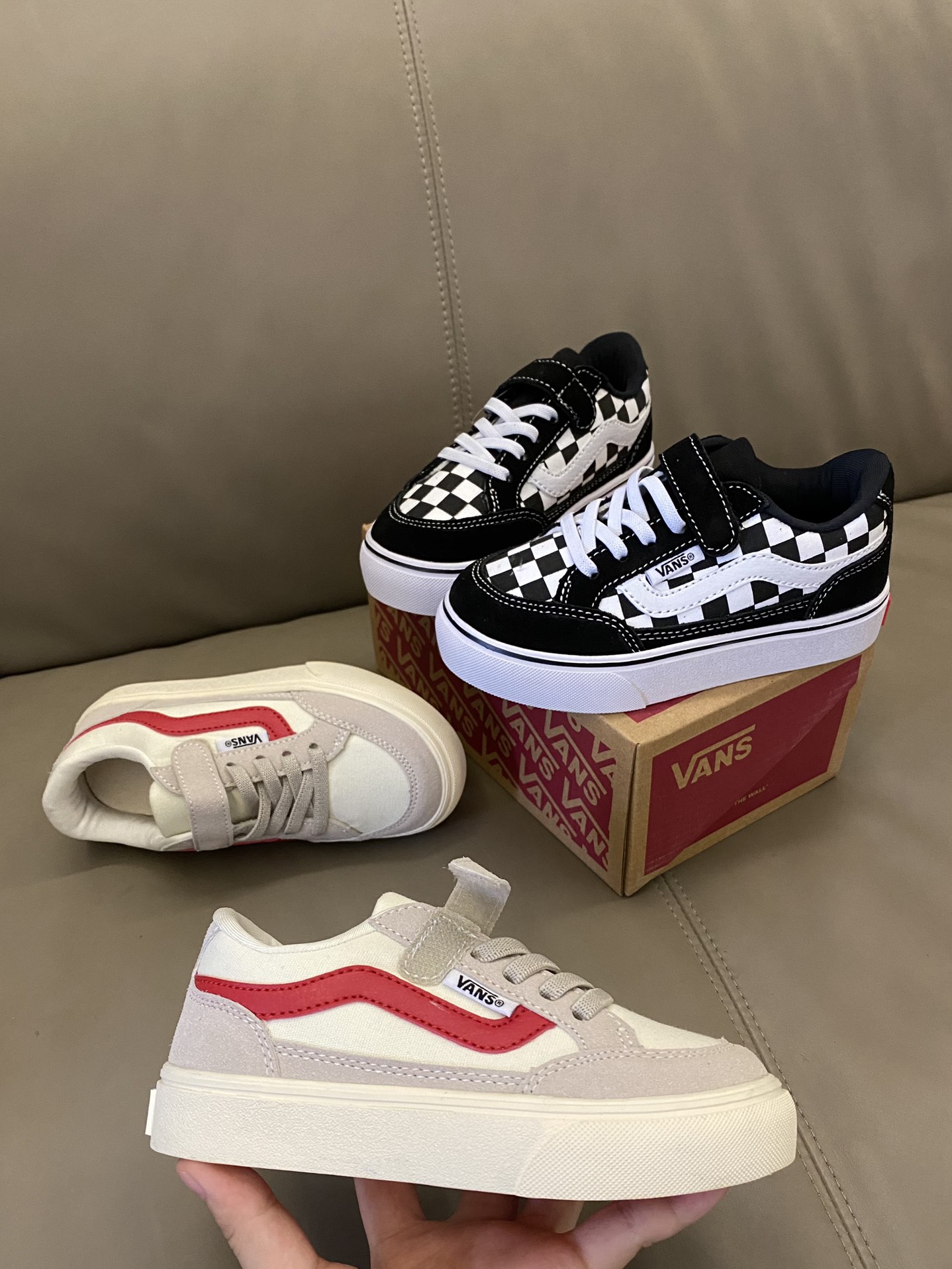 图片[3]-原图直出🌟 鞋面采用优质帆布面料，打理超级方便🤟🏻 整双鞋子非常轻巧柔软透气💨魔术贴设计穿脱方便😻橡胶耐磨防滑大底，脚感超舒服-选品中心