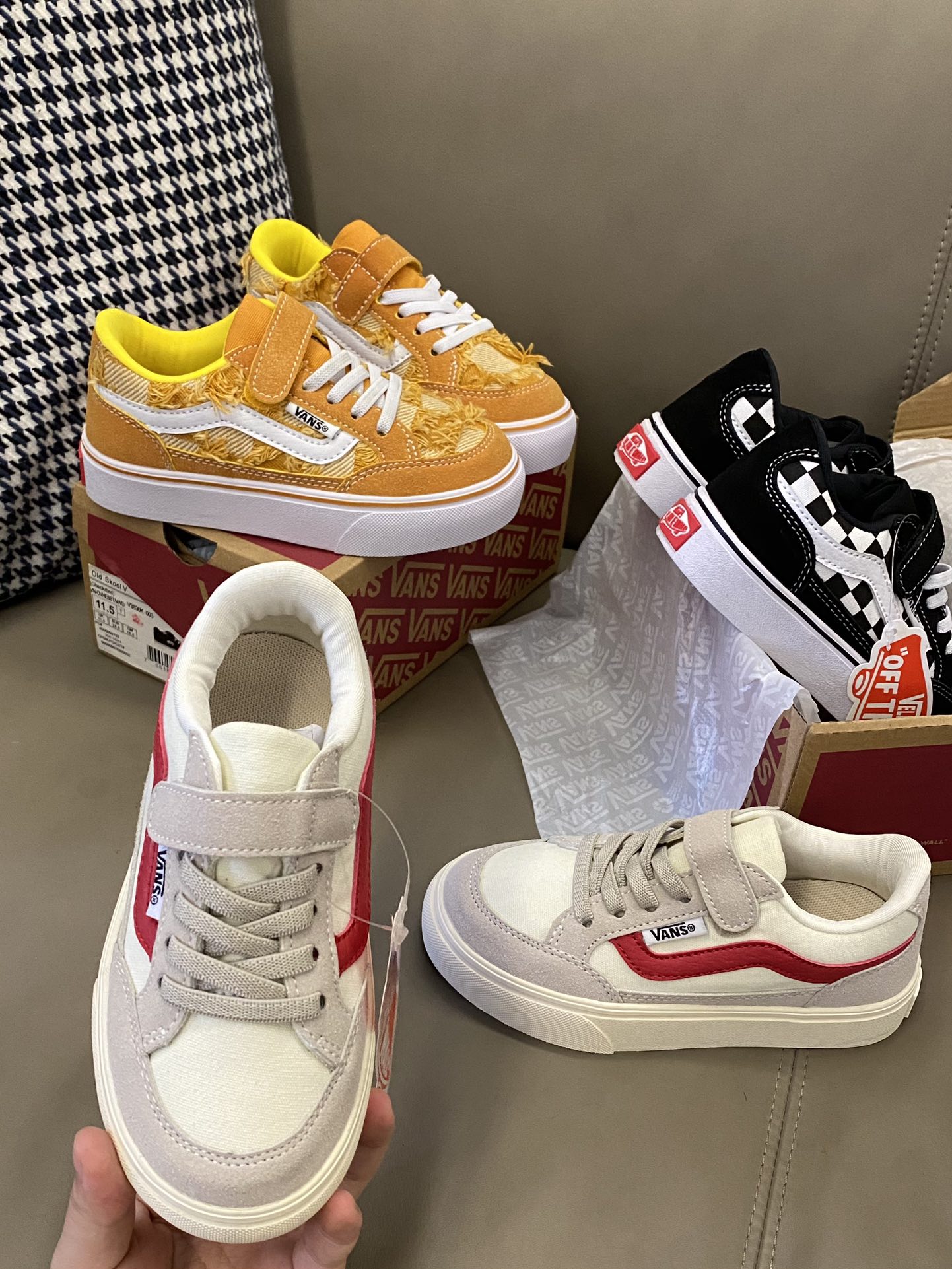 图片[8]-原图直出🌟 鞋面采用优质帆布面料，打理超级方便🤟🏻 整双鞋子非常轻巧柔软透气💨魔术贴设计穿脱方便😻橡胶耐磨防滑大底，脚感超舒服-选品中心