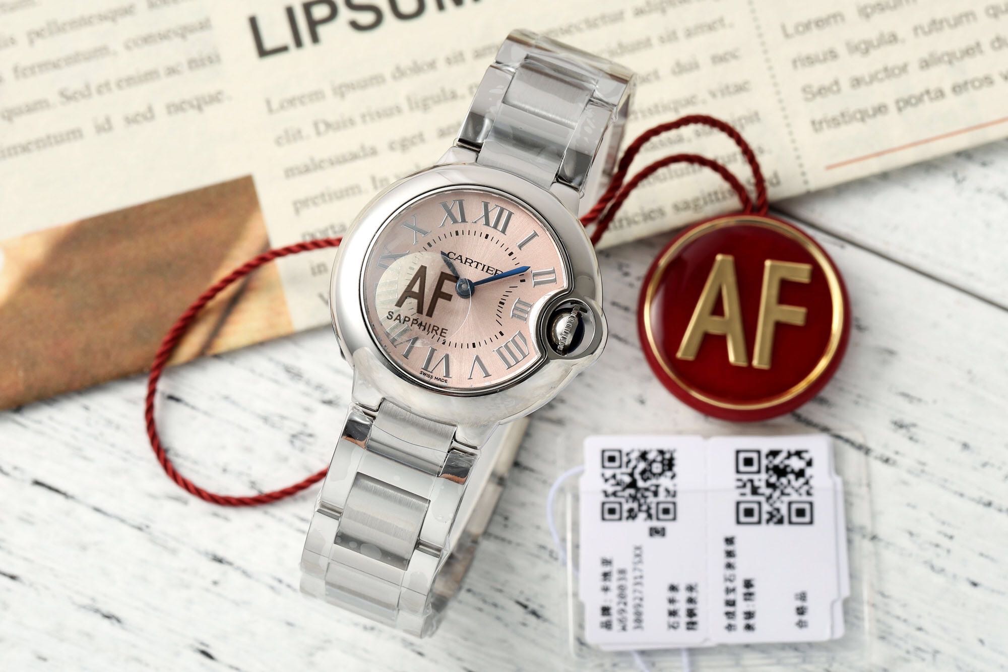 Cartier Watch High Quality Replica Designer
 Blue Crocodile Leather Steel Material Quartz Movement Alligator Strap