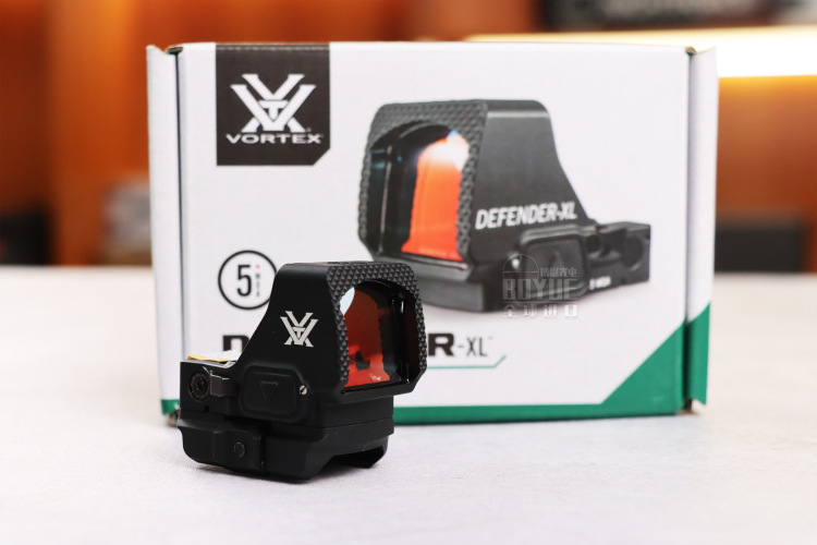 Vortex Defender-XL Red Dot Sight - 5 MOA Reticle - High Performance, Durable