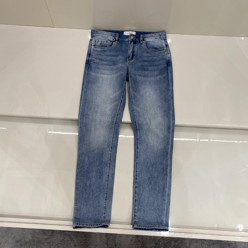 Dior AAAA
 Clothing Jeans Embroidery Men Cotton Denim Spring/Summer Collection