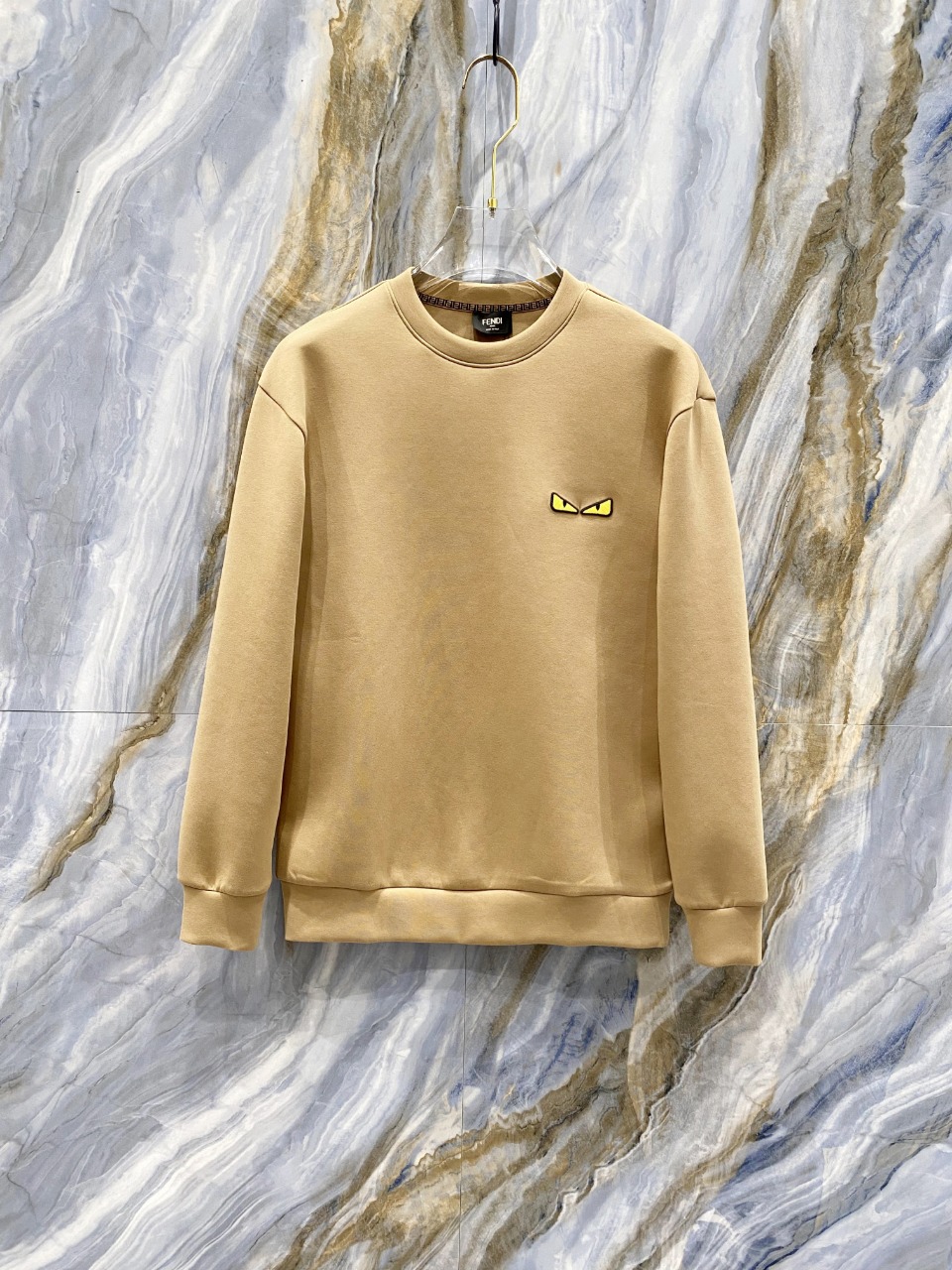NO:498400,Fendi's latest 2025 space cotton sweatshirt, exclusively available!  Original reproduction, exclusive design, super craftsmanship!  Extremely luxurious!  Excellent style!  Size S-XL, fendi, hoodie, sweatshirts, alexander wang19860909芬迪 2025最新款太空棉卫衣,独家发售！原版复刻,独家设计,超强工艺！极其奢华！版型超赞！ 尺码 S-XL,,fendi,hoodie,sweatshirts,alexander wang,Men's clothing