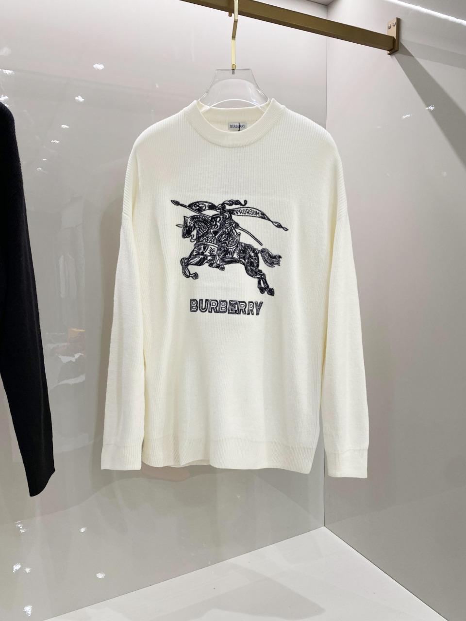 Burberry Kleding Sweatshirts Kasjmier Spandex Wol Herfst/winter collectie