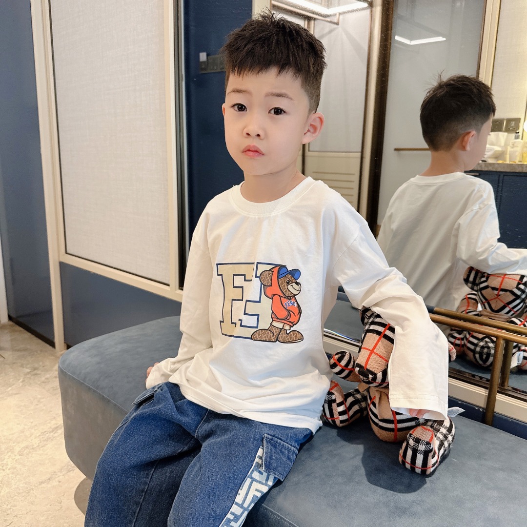 Stylish Bear Doll Long Sleeve: Perfect for Autumn and Winter Layering - 图片 8