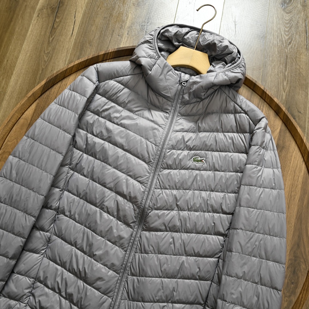 LACOSTE Kleding Jas &Jassen Bontmantel Mannen Wintercollectie Fashion Bovenzijde met capuchon