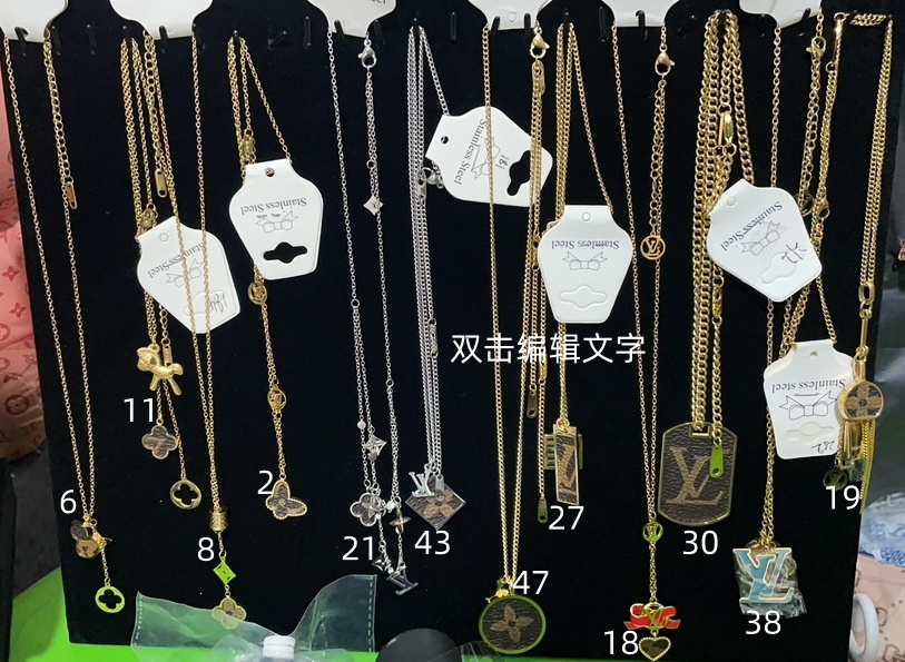 Different gems and jewels