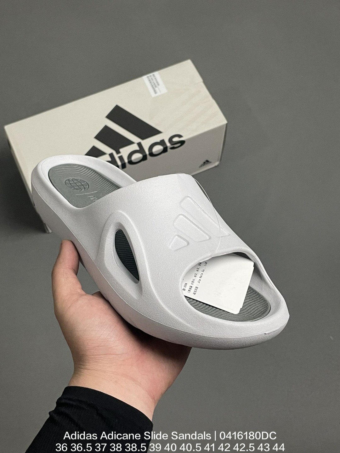莆田✅刻印LOGO 凯恩系列夏季阿迪达斯Adidas Adicane Slide 男女士拖鞋