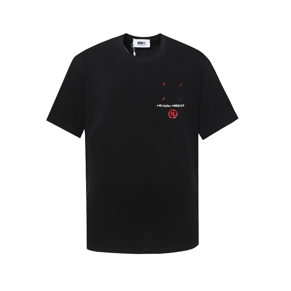 MM6 Maison Margiela, nueva colección 24s, técnica de pasta tridimensional, tejido de algodón 100% de doble hilo y doble…