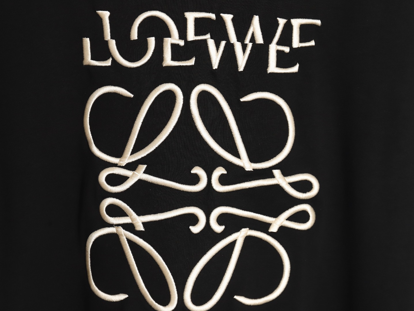 Loewe 罗意威 错位字母印花短袖