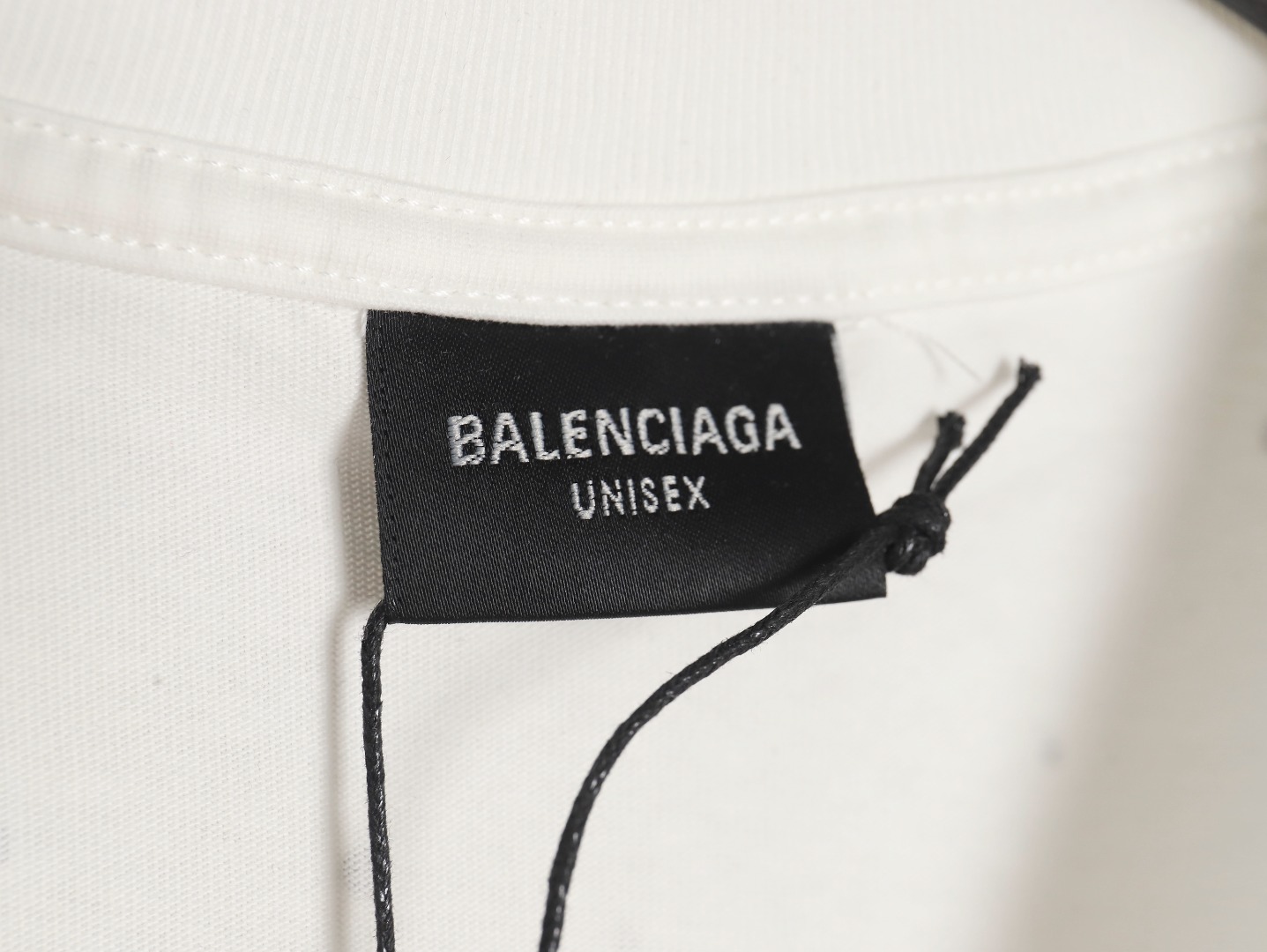 Balenciaga 巴黎世家 锁扣刺绣满天星满钻烫钻短袖T恤