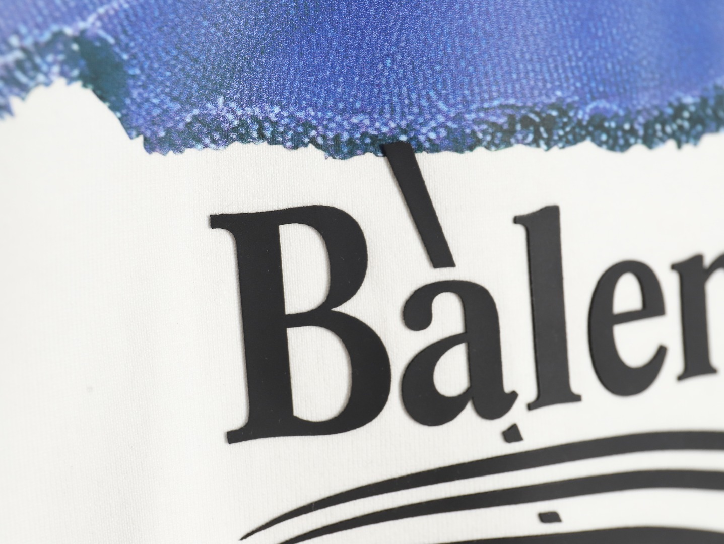 Balenciaga 巴黎世家 渔夫帽 字母短袖T恤 胸前印花短袖