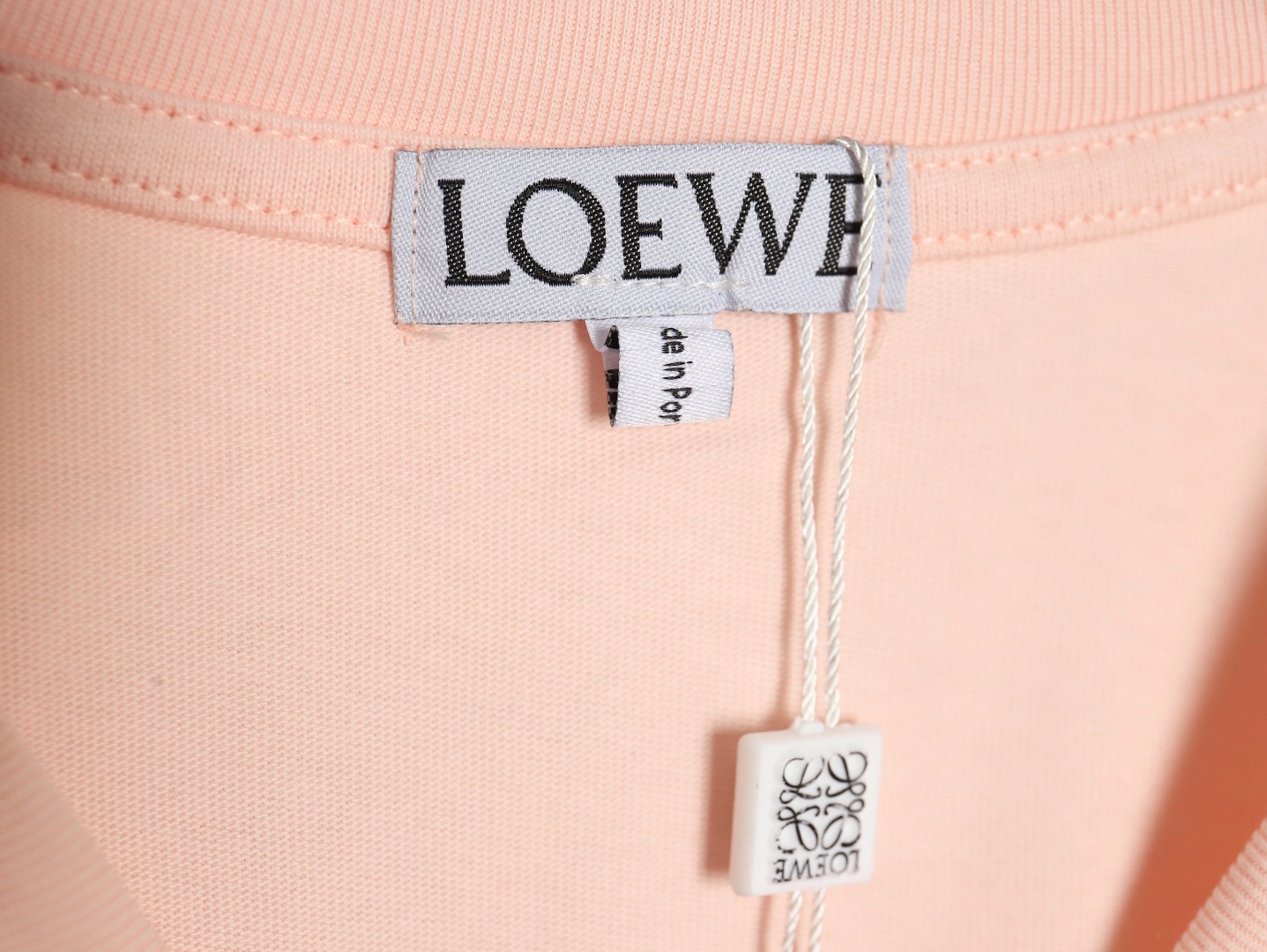 Loewe 罗意威 纯色刺绣 大logo短袖T恤