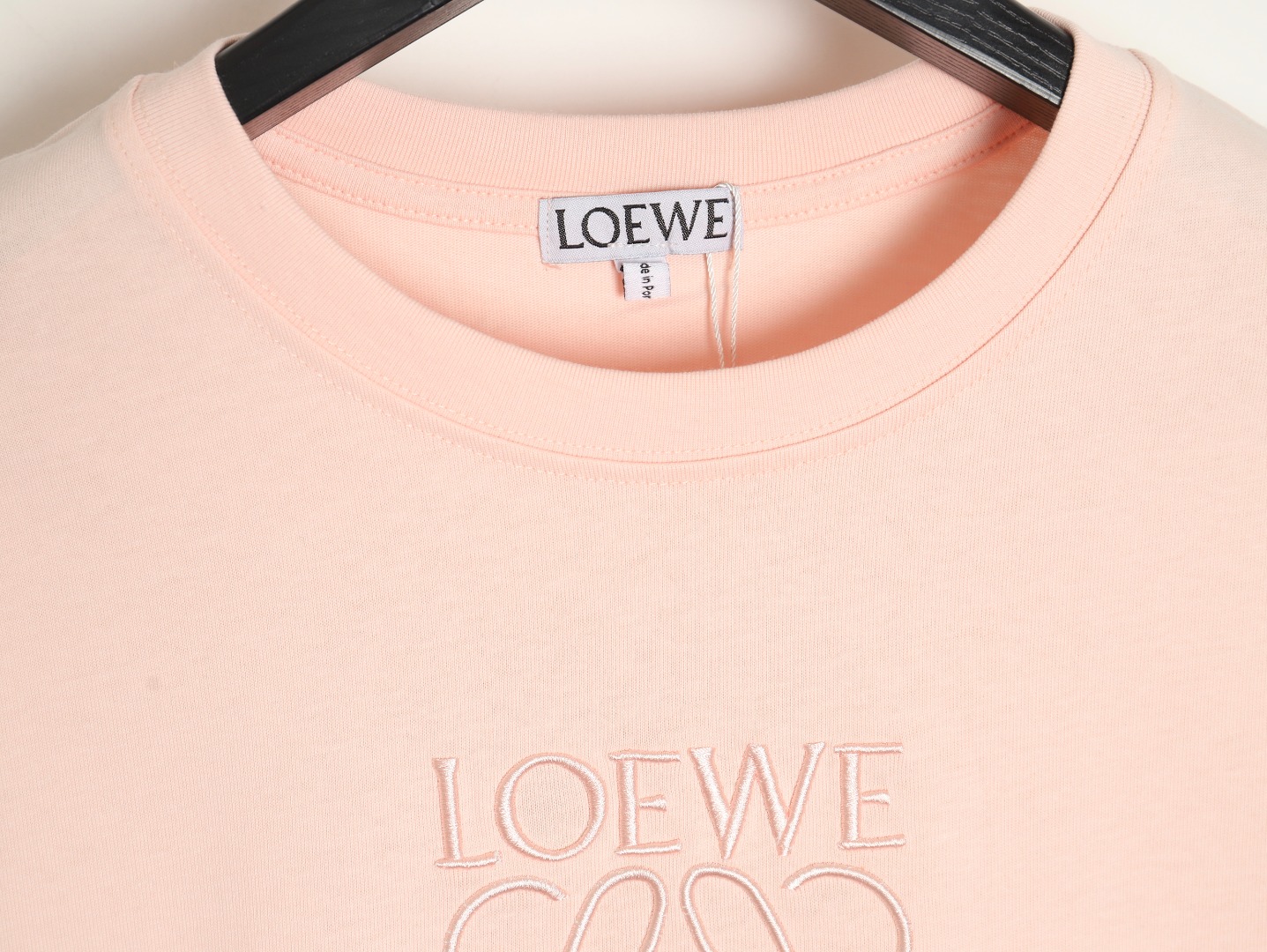 Loewe 罗意威 纯色刺绣 大logo短袖T恤