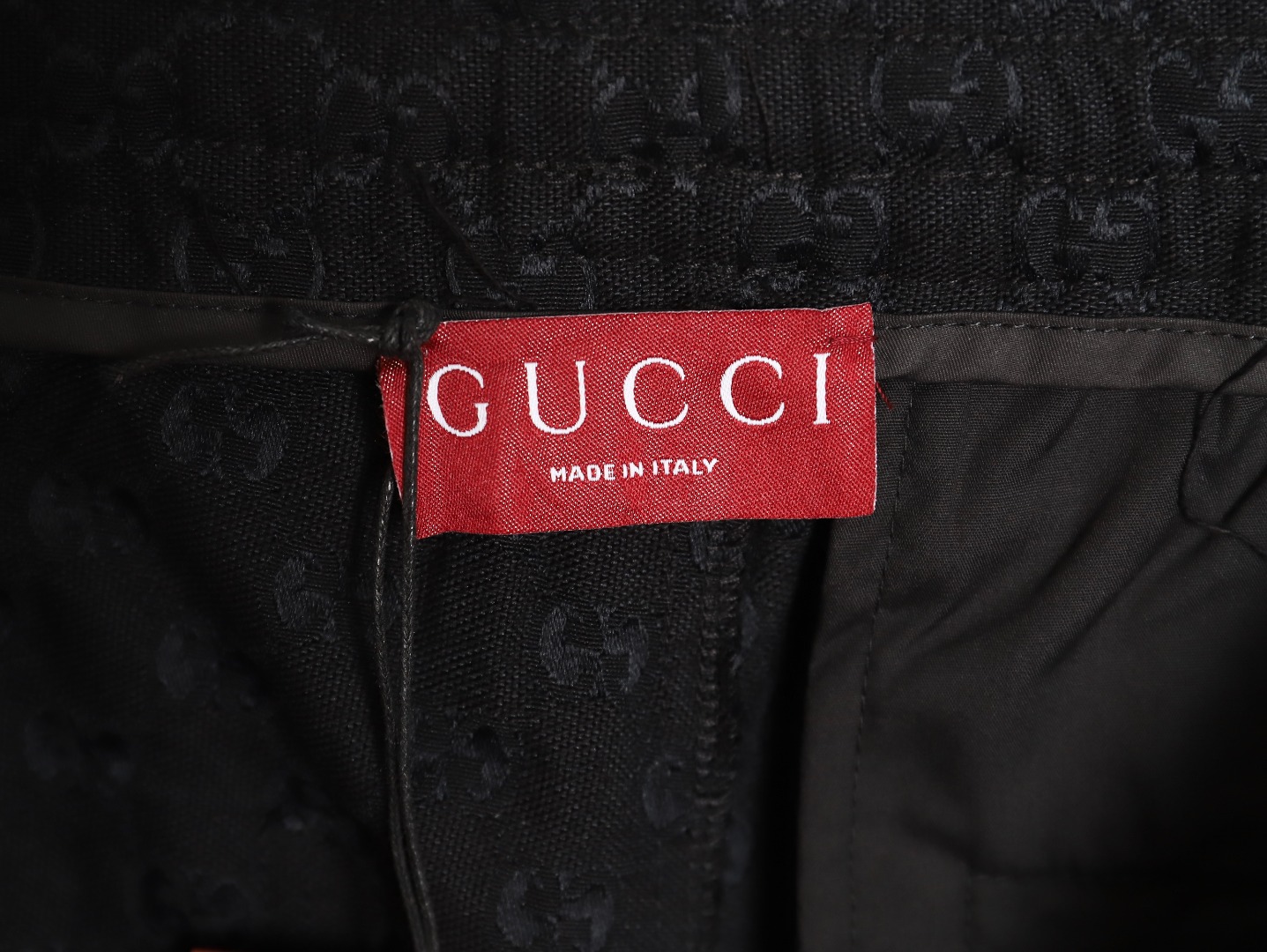 Gucci 古驰 guc 双G提花织带休闲长裤