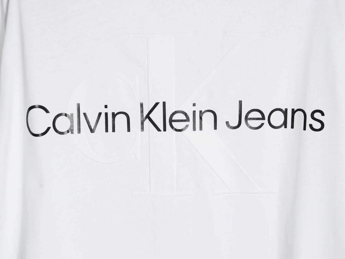 Calvin klein CK 小标基础款圆领长袖