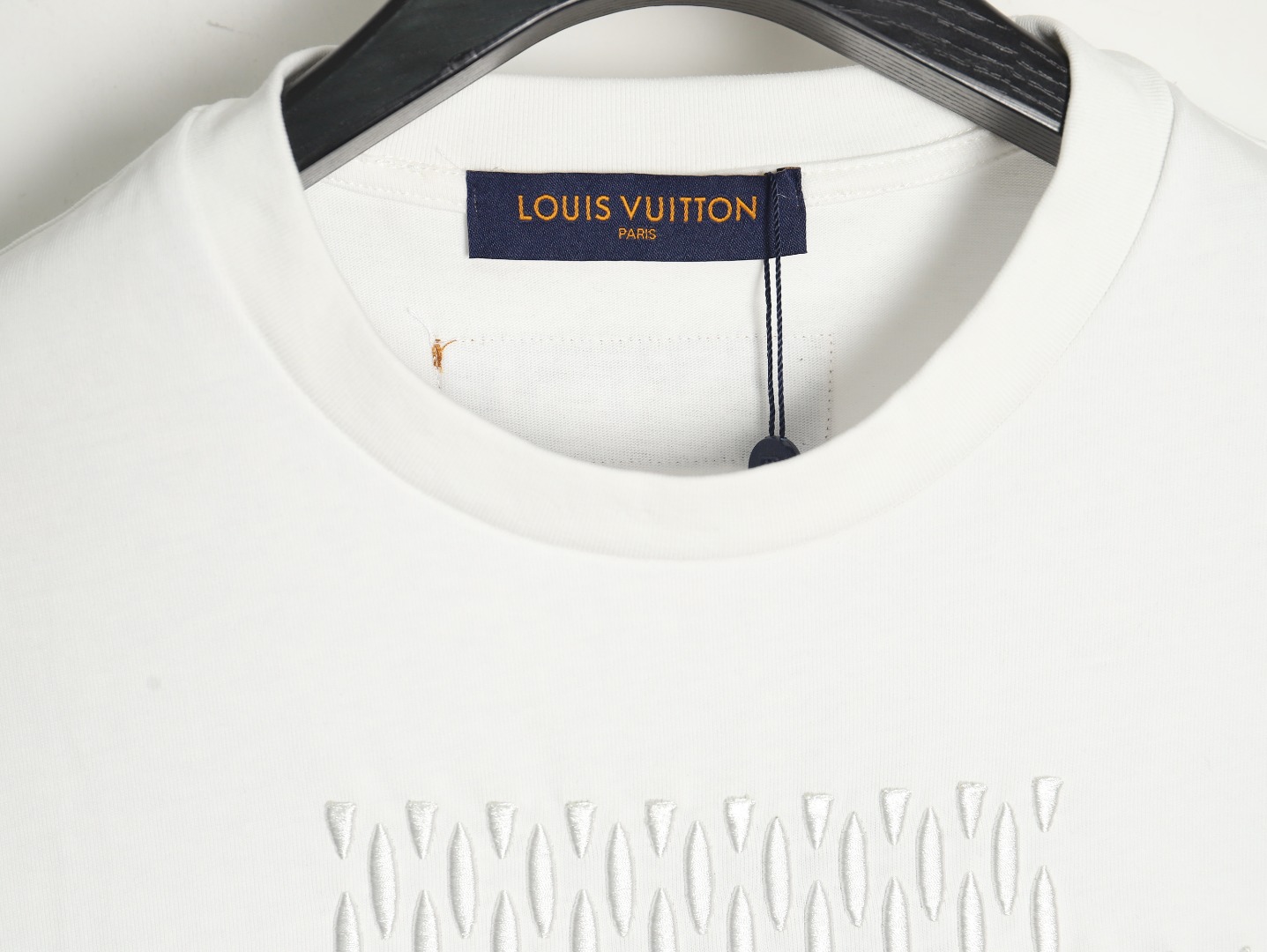 Louis vuitton LV 路易威登 珍珠串珠刺绣短袖t恤