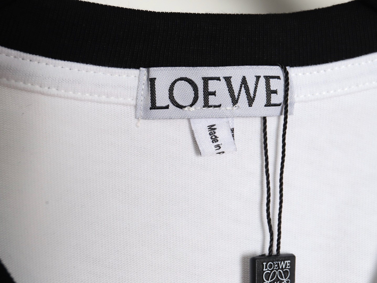 Loewe 罗意威 经典拼接刺绣小标短袖T恤