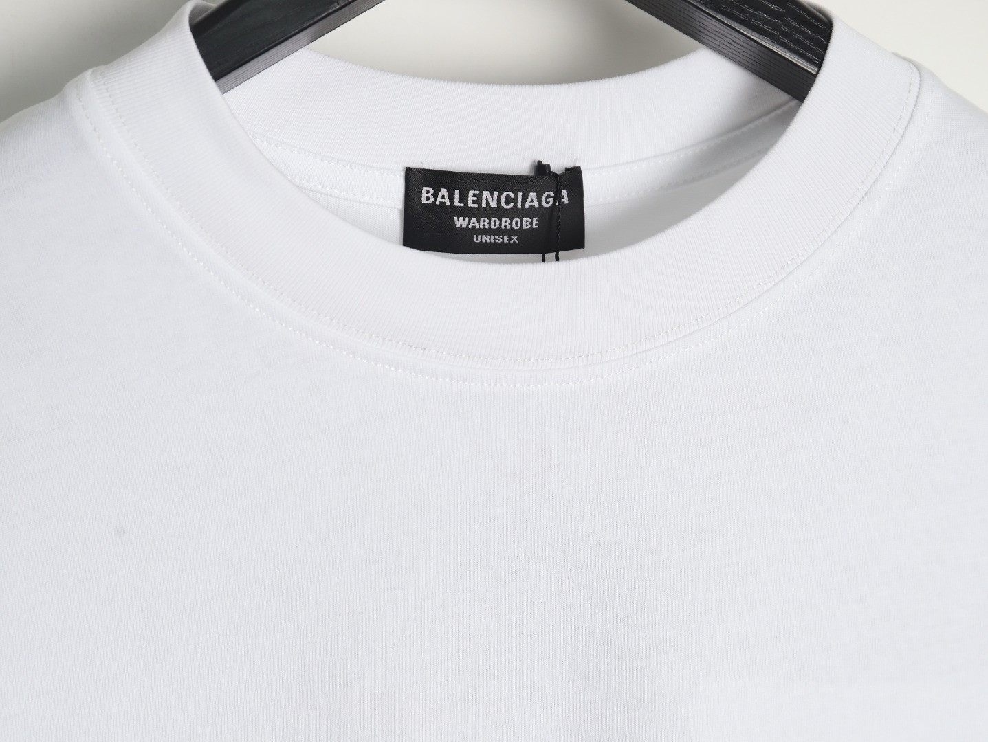 Balenciaga 巴黎世家 BB反字母刺绣短袖T恤