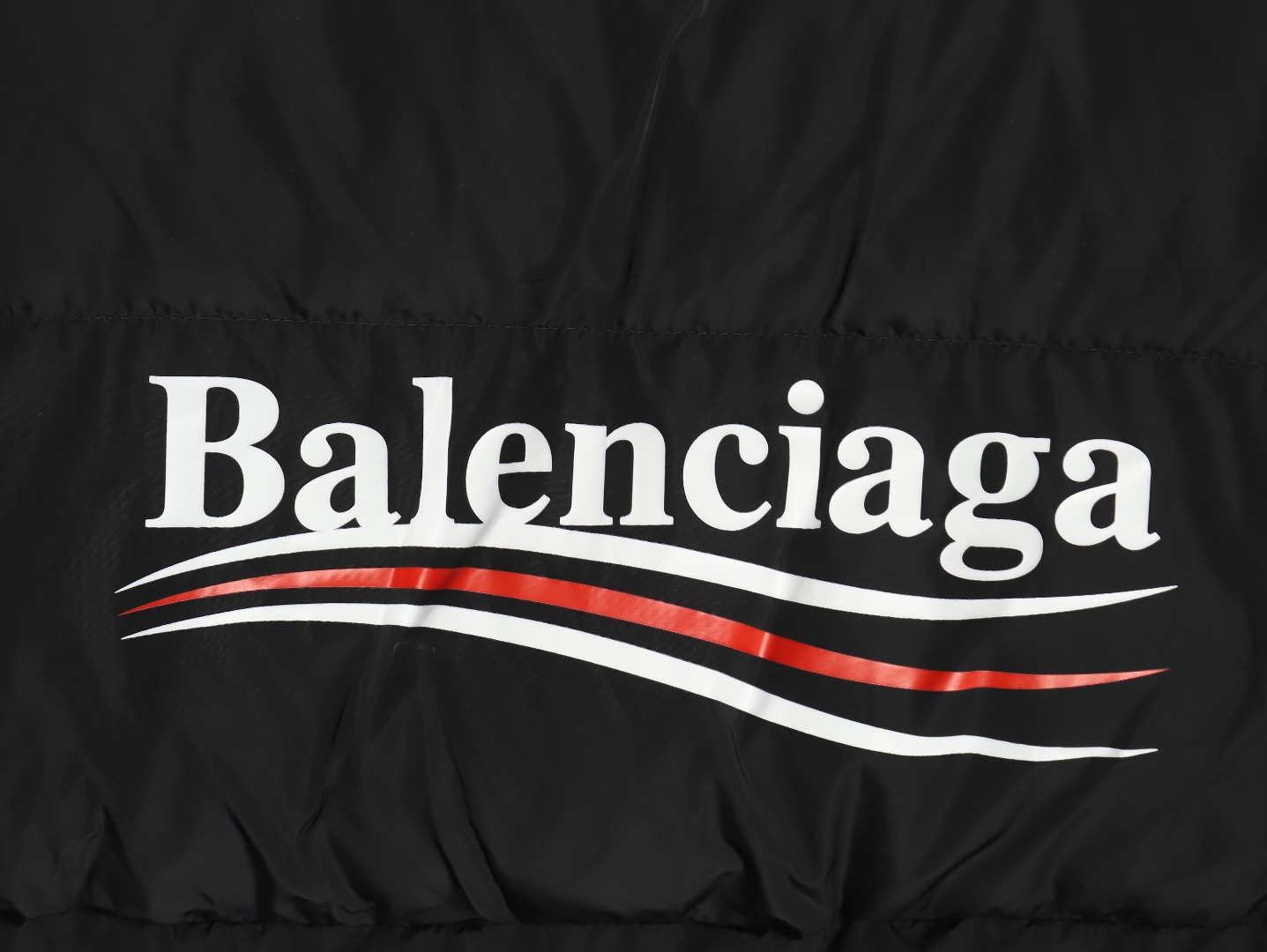 Balenciaga 巴黎世家 23FW BLCG可乐羽绒棉马甲 黑色