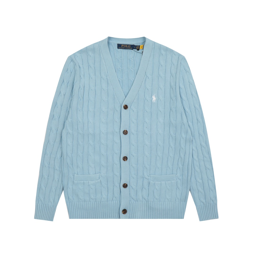 High-Quality Ralph Lauren Knit Suit with Pony Embroidery in Various Colors - 图片 1
