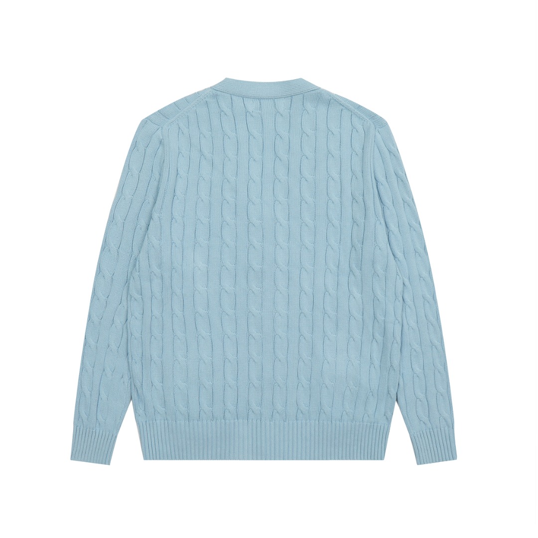High-Quality Ralph Lauren Knit Suit with Pony Embroidery in Various Colors - 图片 2