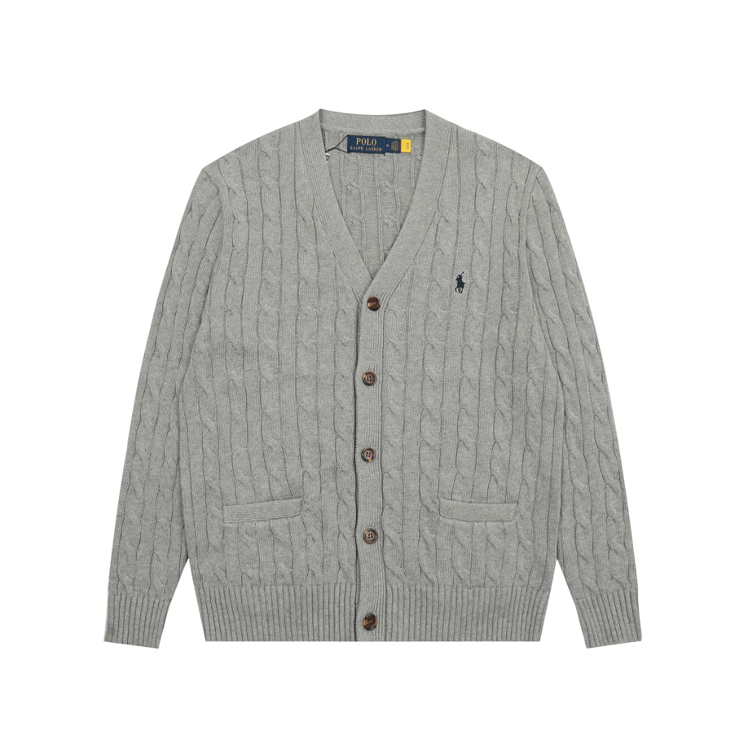 High-Quality Ralph Lauren Knit Suit with Pony Embroidery in Various Colors