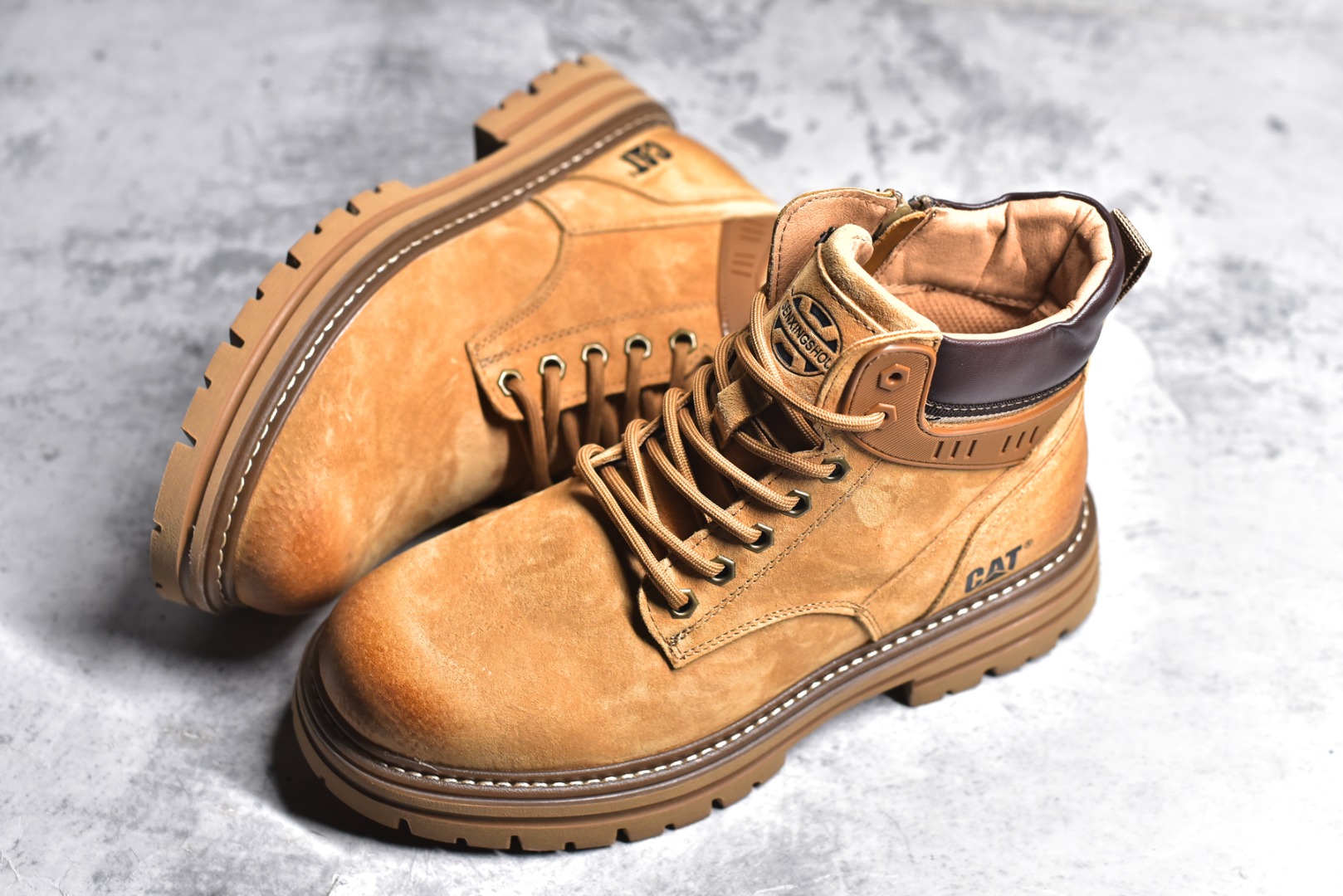 New arrival #CAT Carter outdoor workwear light bottom mid-cut casual Martin boots series