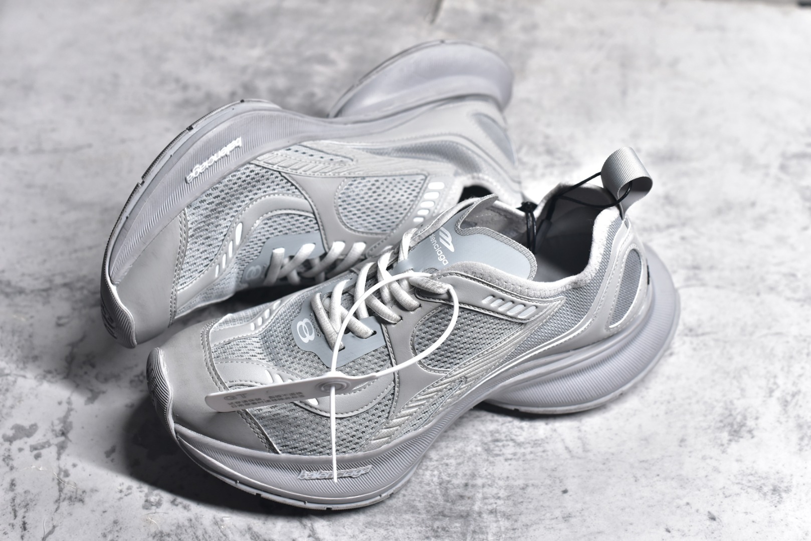 BALEN】#GT大 Balenciaga Circuitw Sneakers 巴黎世家 低帮 灰色 7