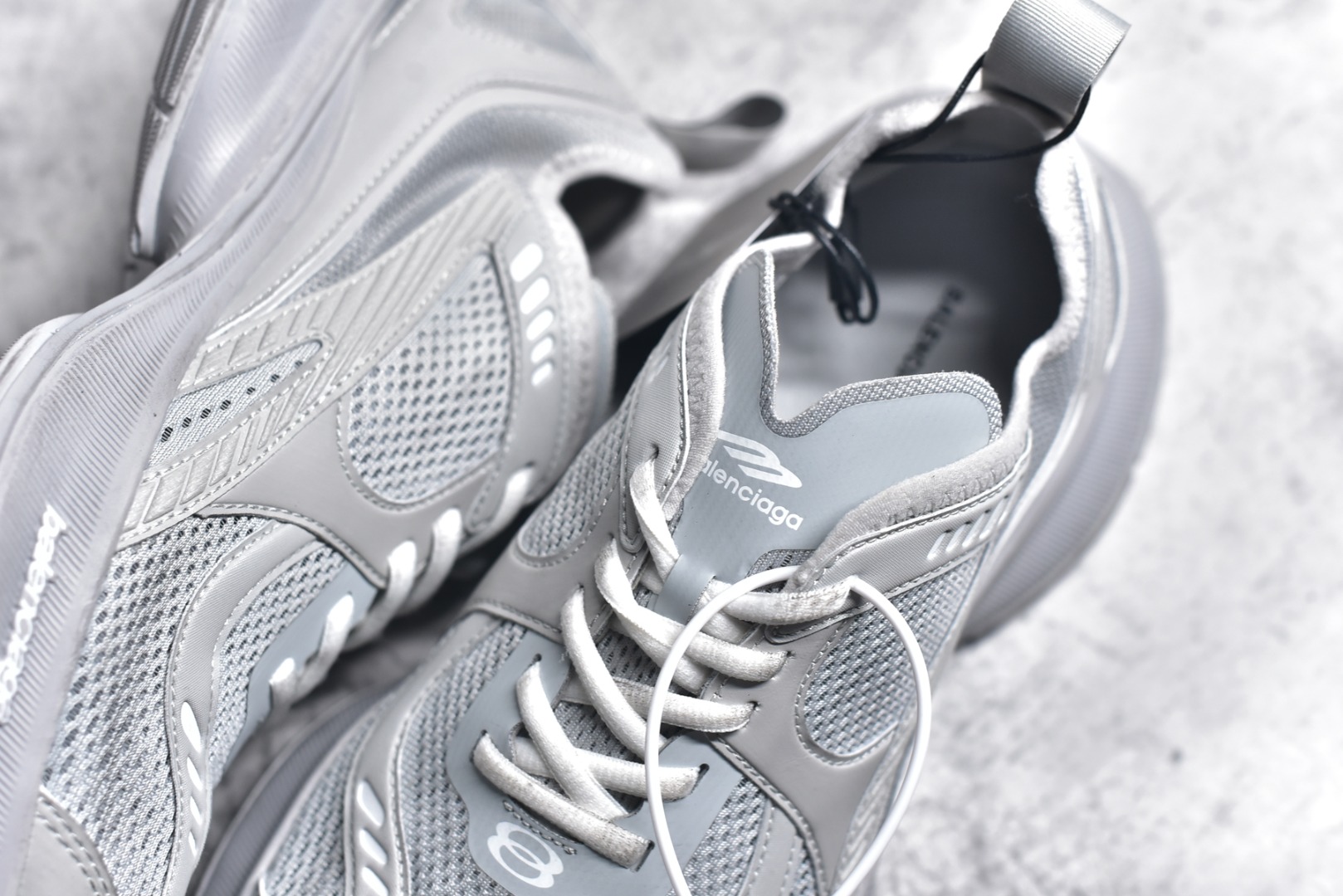 BALEN】#GT大 Balenciaga Circuitw Sneakers 巴黎世家 低帮 灰色 9