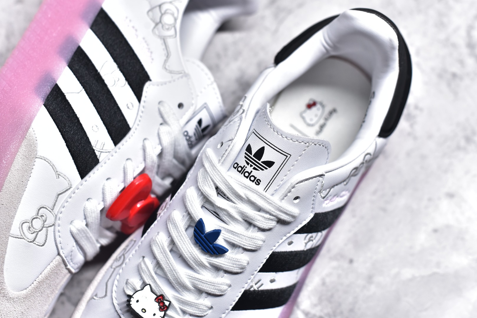 图片[9]-#纯原 正确版 KITH x Clarks x Adidas Originals 8th Street Samba \”Savannah\”桑巴舞街头系列德训运动板鞋 采用固色翻毛皮组合牛剖革鞋面材质 外置正确3层组合围条加厚烟胶橡胶大底 货号：IG4450 尺码：36 37 37.5 38 38.5 39.5 40-选品中心