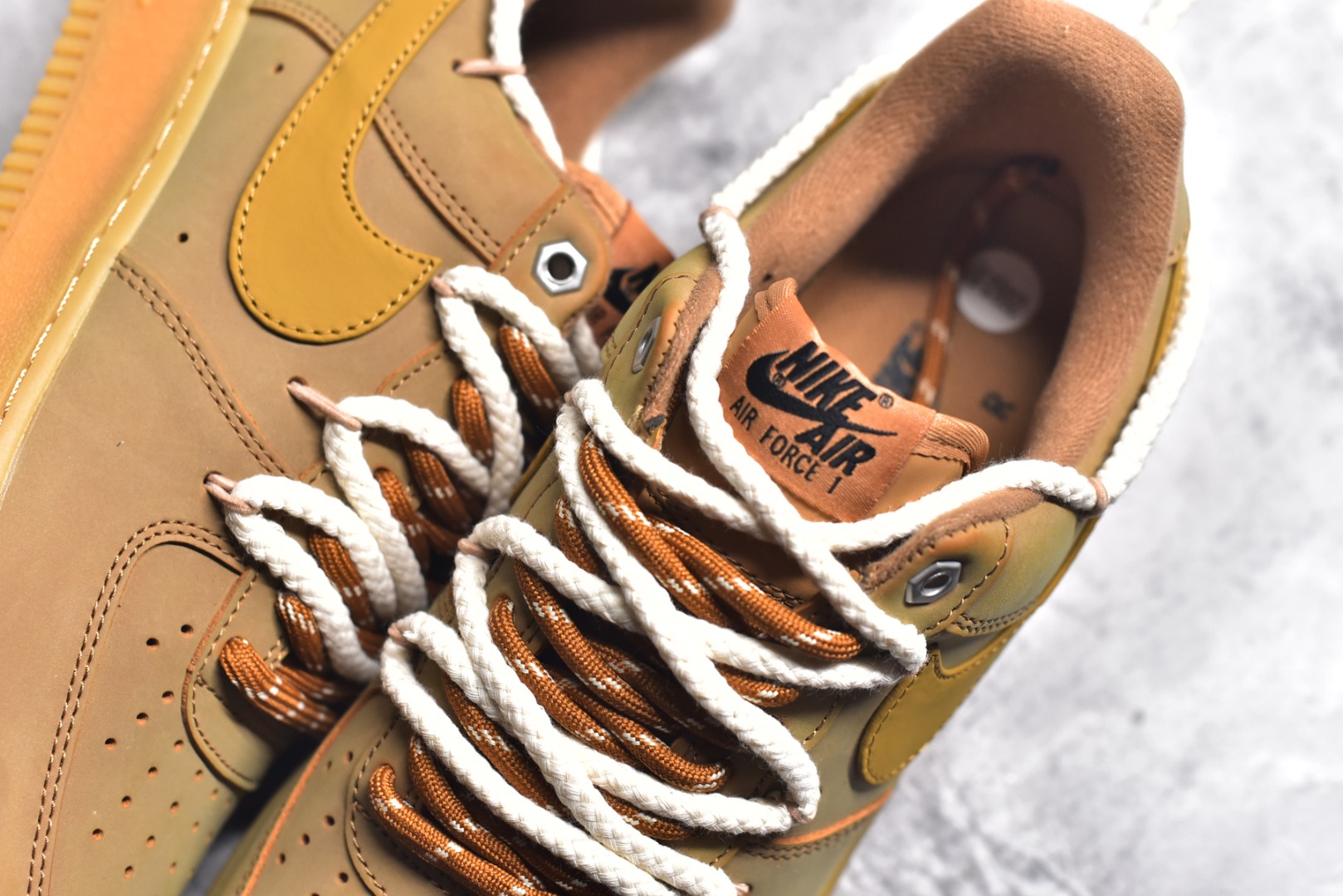 图片[9]-#Nk Air Force 1‘07 Low 解构麦色 空军一号低帮休闲板鞋 CJ9197-102  #设计灵感来源于美拉德色系，整双鞋子采用解构绑带设计，增加了鞋子层次感 ！  尺码：36 36.5 37.5 38 38.5 39 40 40.5 41 42 42.5 43 44 44.5 45-选品中心