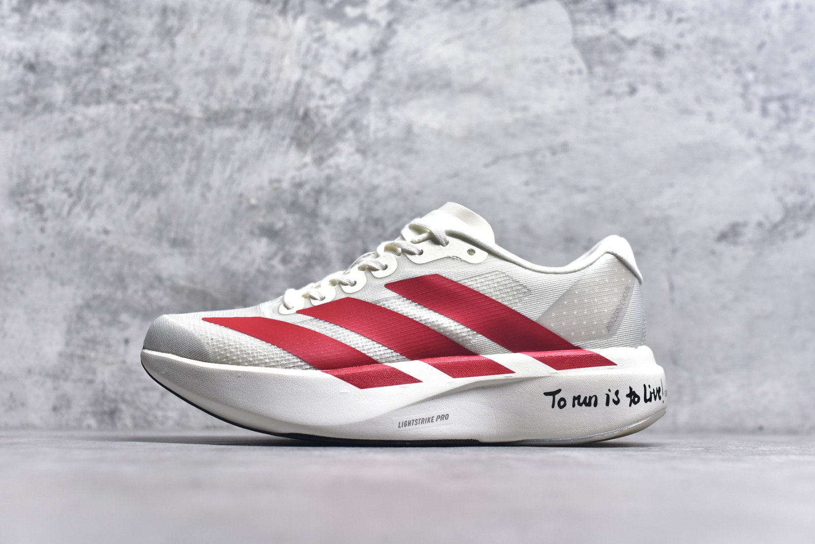 #阿迪达斯 AD Adizero Eva SL M 运动舒适防滑耐磨 低帮跑步鞋 阿迪达斯革新力作!「破纪录轻跑鞋」adiZero Adios Pro EVO 极致轻盈的Lightweight Upper设计,带来近乎裸足的舒适体验。中底采用尖端科技，Lightstrike Pro材料经过精细调校，实现卓越缓震与轻量化的完美结合。 尺码：36-45-选品中心